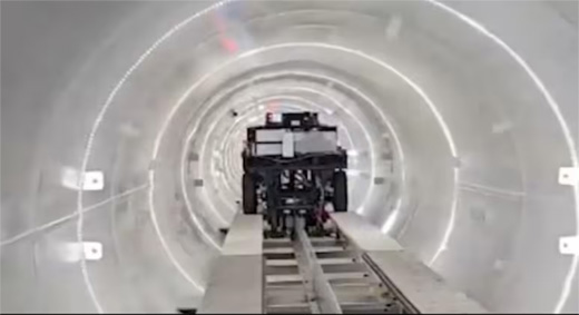 Hyperloop track